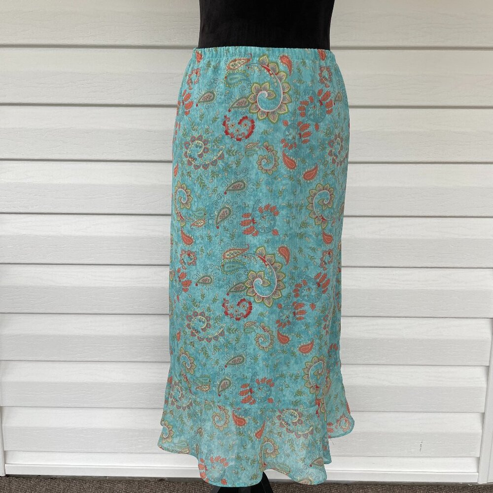 NEW CHRISTOPHER & BANKS Skirt Outfit XL - Picture 2 of 8